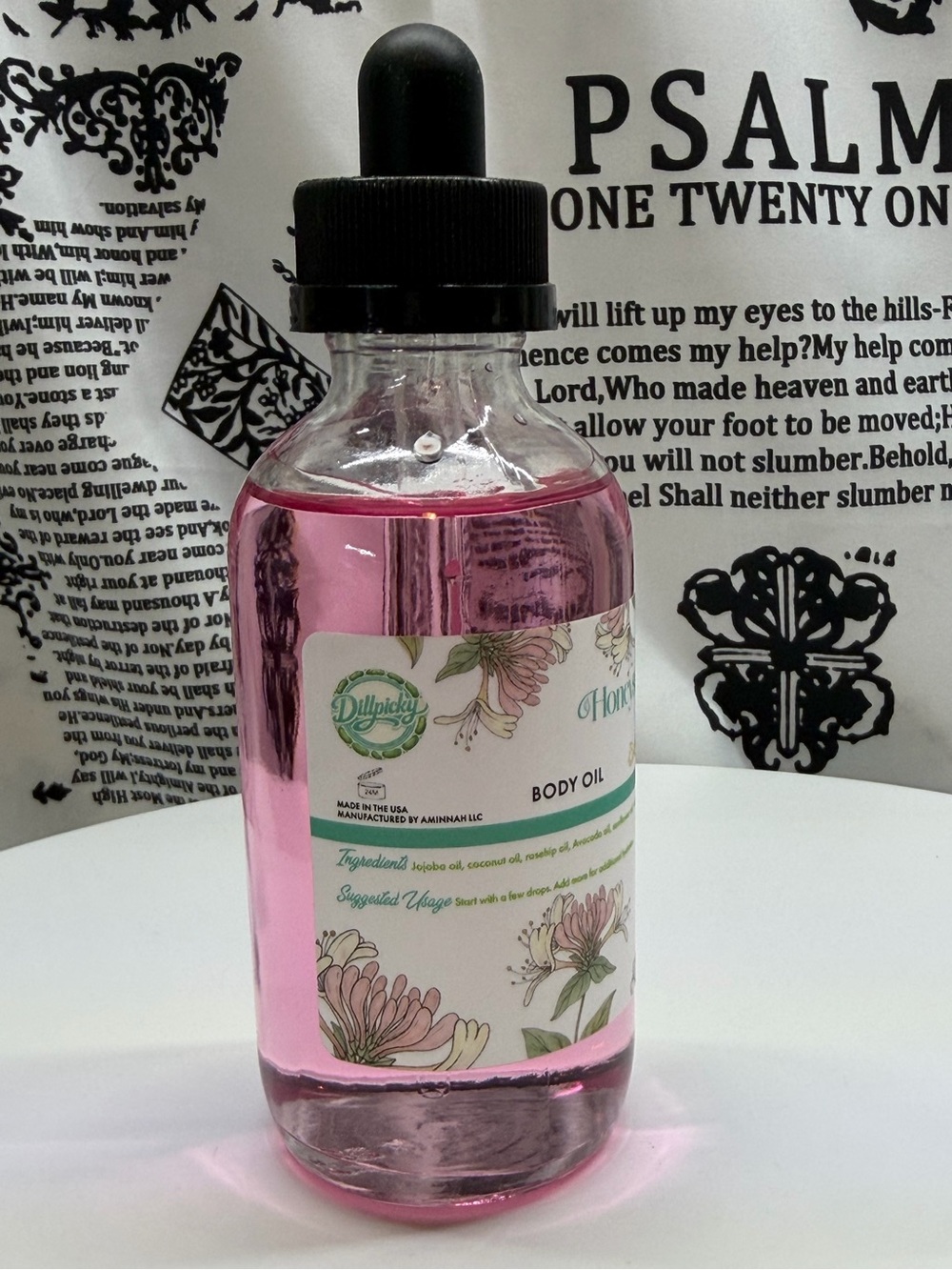 New Dillpicky Honeysuckle  Body Oil - Picture 4 of 4